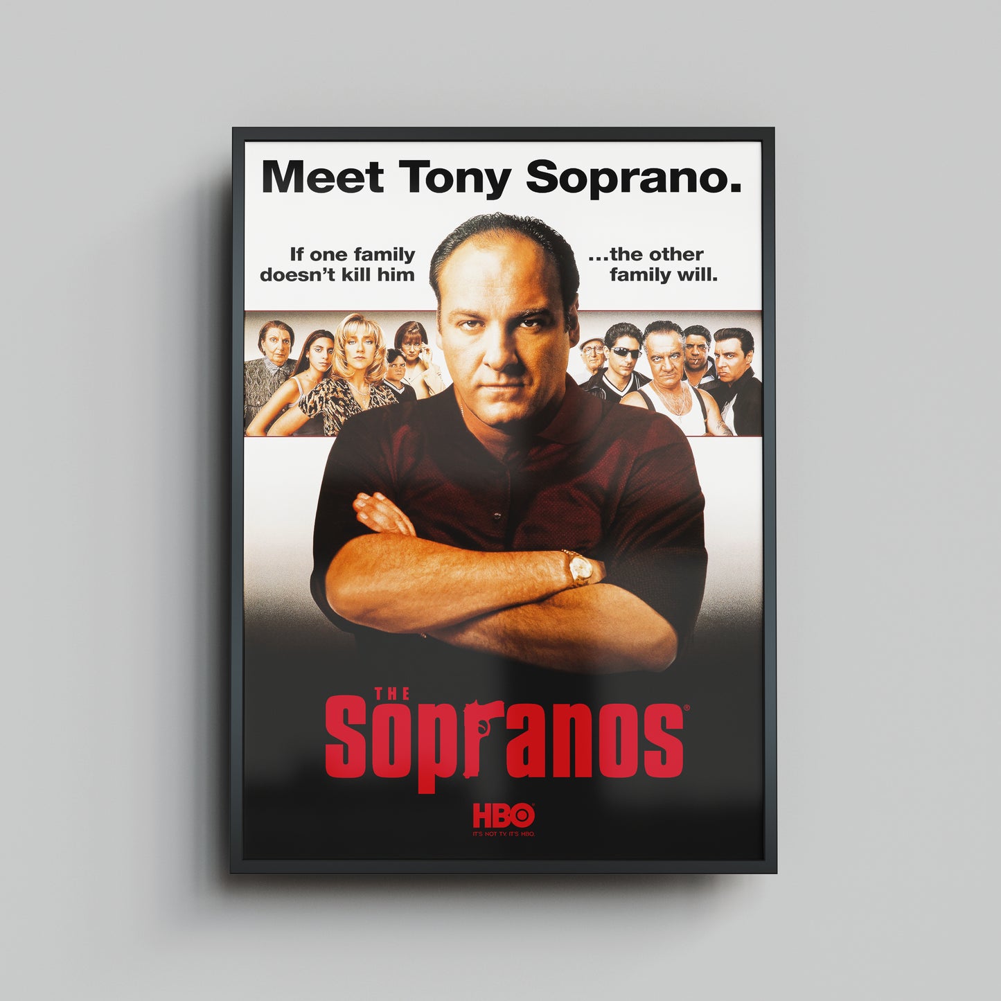 The Sopranos - Framed Print