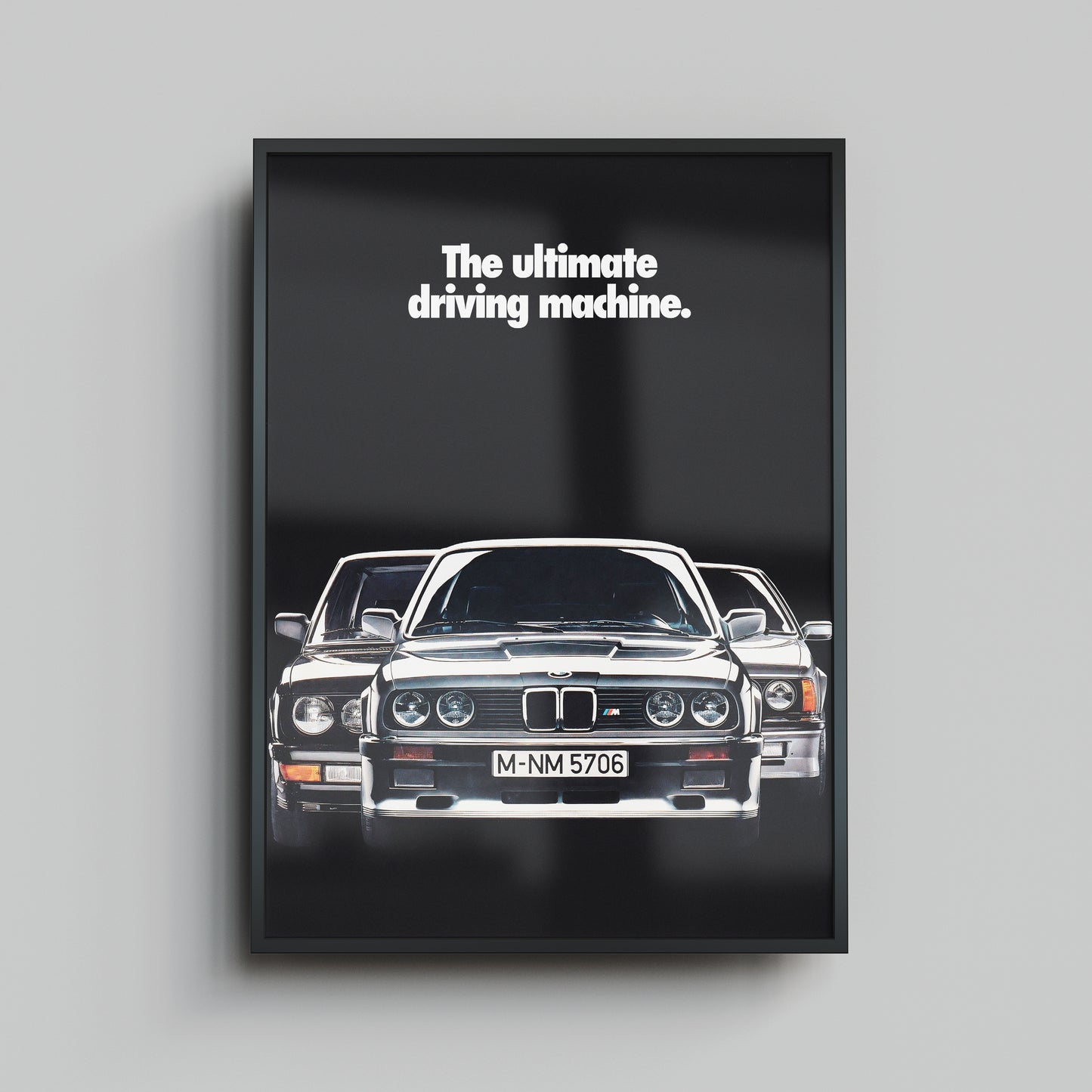 The ultimate driving machine M3 - Framed Print