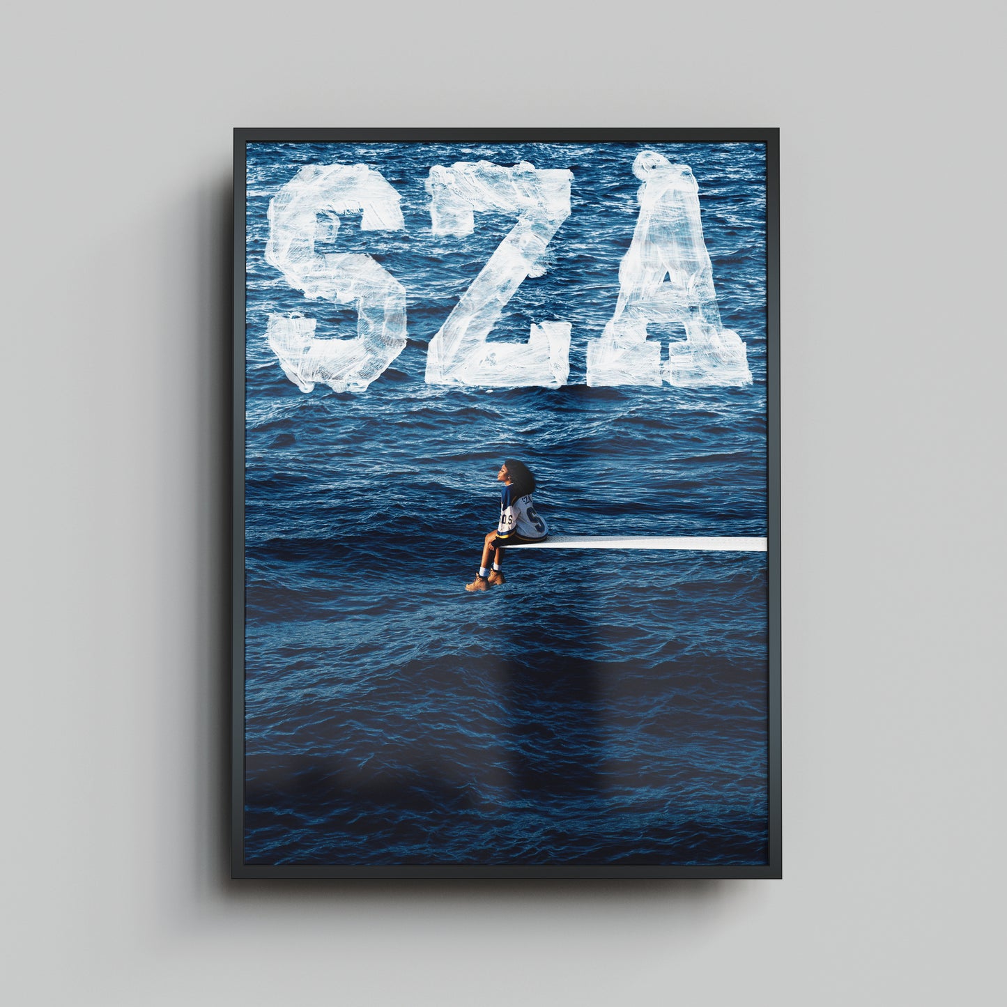 SZA SOS - Framed Print