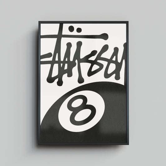 8 Ball - Framed Print