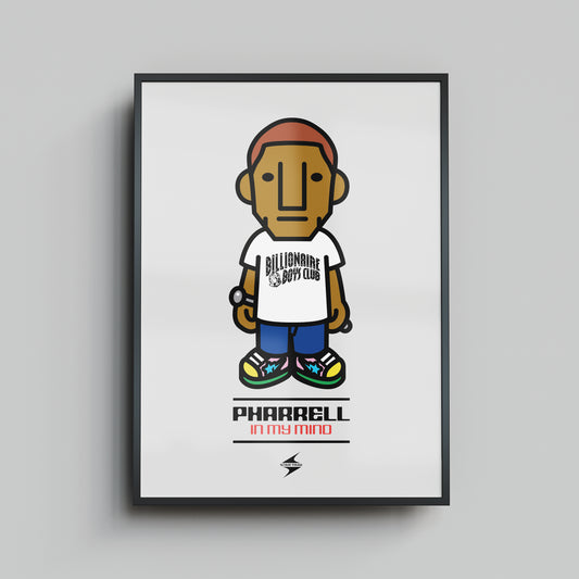 Pharrell Avatar - Framed Print