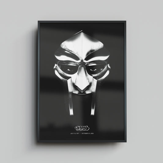 MF DOOM - Framed Print