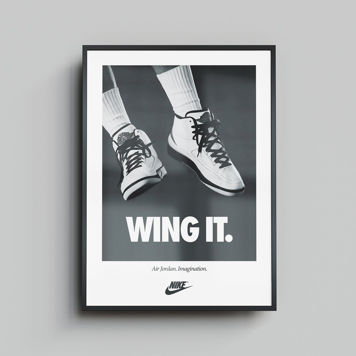 Wing It - Framed Print