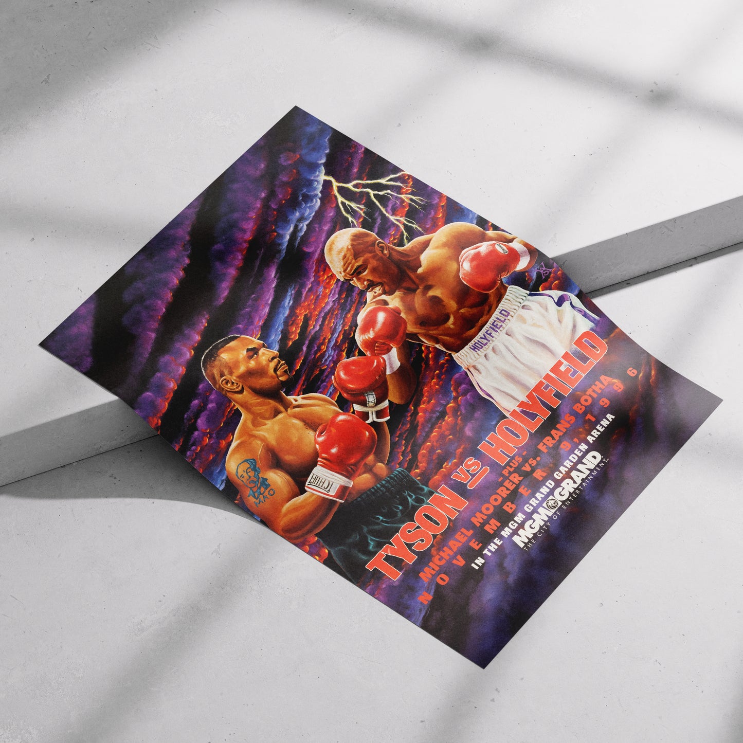 Tyson vs Holyfield I - Print Only