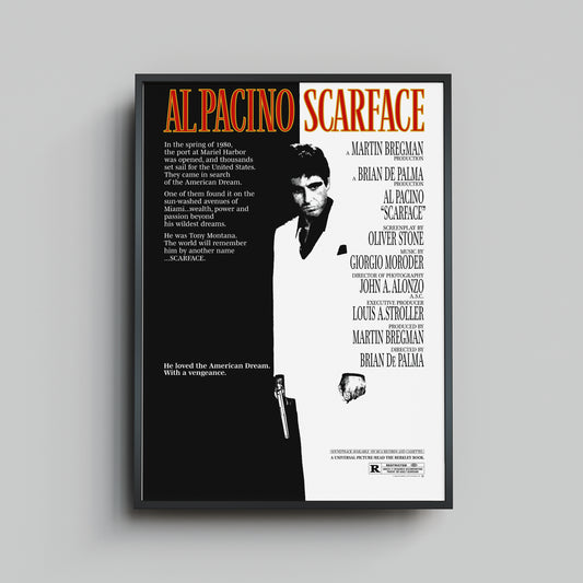 Scarface - Framed Print