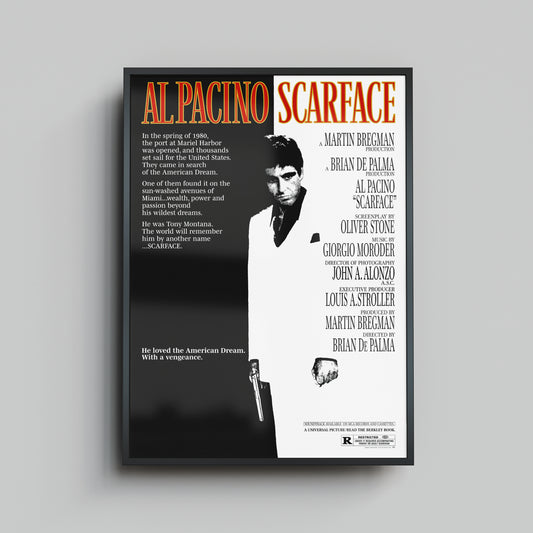 Scarface - Framed Print