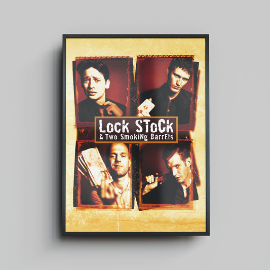 Lock, Stock and Two Smoking Barrels - Framed Print