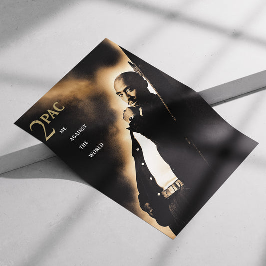 'Me Against the World' cassette cover - Print Only