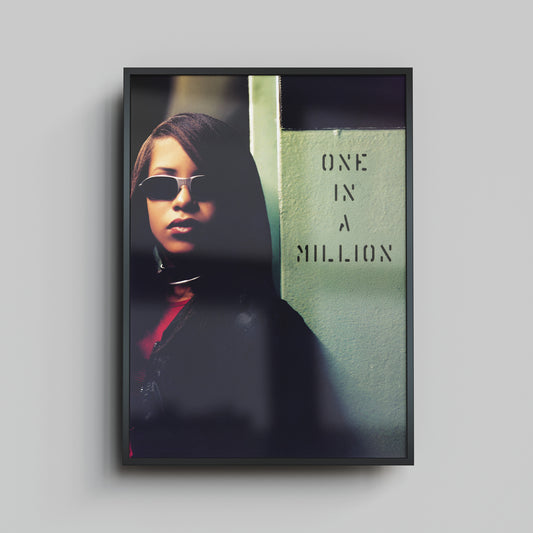 'One in a Million' cassette cover - Framed Print
